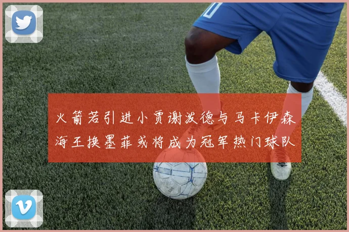 火箭若引进小贾谢泼德与马卡伊森海王换墨菲或将成为冠军热门球队